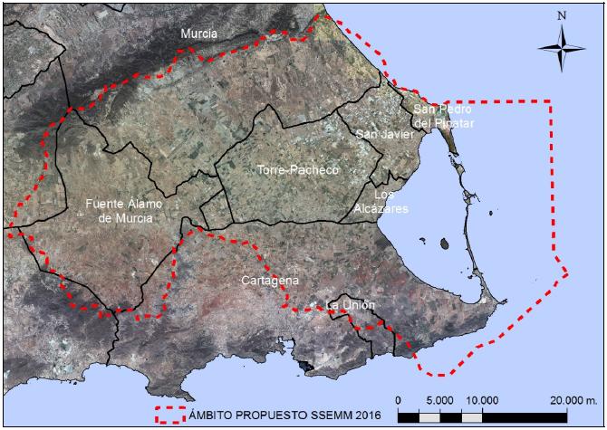Ámbito territorial propuesto.
